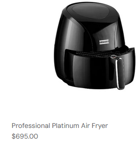    Air Fryer  Professional Platinum 